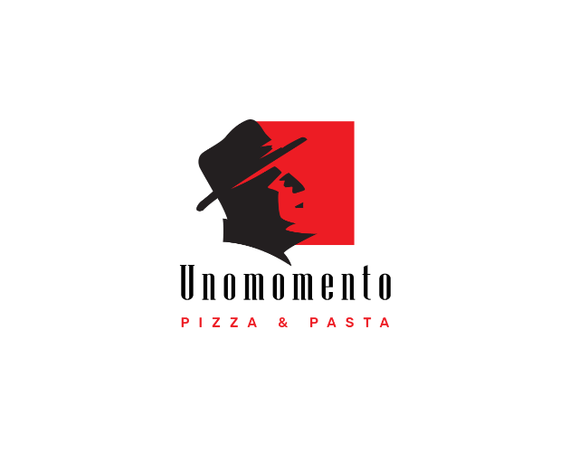 Projektowanie logo dla firm,  Logo dla włoskiej pizzeri Unomomento, logo firm - HOMEADVISOR